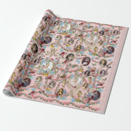 Papel De Presente Marie Antoinette Wrapping Paper Rose of Versailles