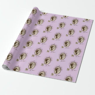 Papel De Presente Marie Curie - Lavanda