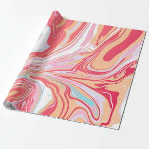 Papel De Presente mármore abstrato líquido ou fundo de tendência 