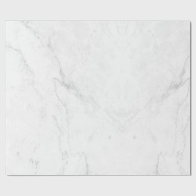 Papel De Presente Mármore Branco (Aberto)