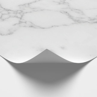 Papel De Presente Mármore Branco