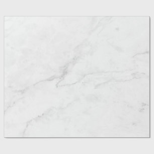 Papel De Presente Mármore Branco