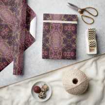 Mármore Roxo e Dourado de Ameixa 