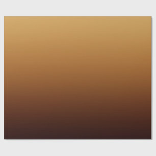 Papel De Presente Marrom Dourado Chocolate Cores Quentes