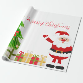 Papel De Presente Marry Christmas