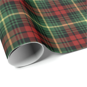 Papel De Presente Martin Clan Tartan