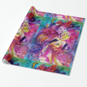 Papel De Presente MASCARADA NOITE / Carnaval veneziano