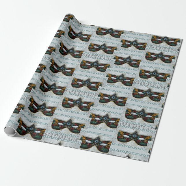 Papel De Presente Maske (Desenrolado)