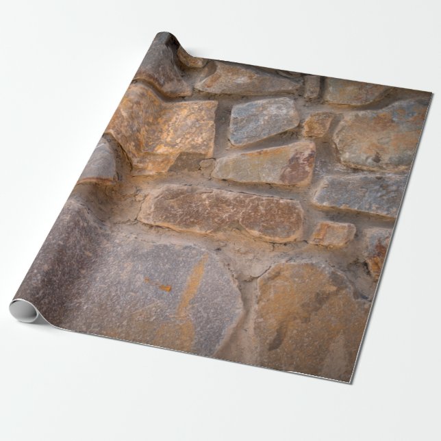 Papel De Presente Masonry natural stoneabstract, ancient, antiquity, (Desenrolado)