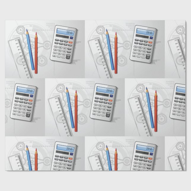 Papel De Presente Material de Escritório para Desenho Técnico (Aberto)
