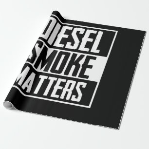 Papel De Presente MATÉRIAS FUMAÇÃS DIESEL Carvão de veículos mo