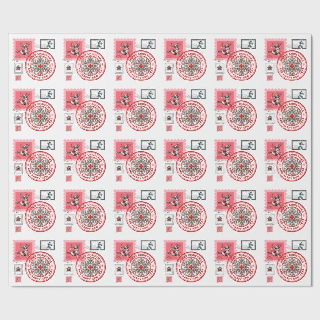 Papel De Presente Medical-Themed Christmas Stamps and Holiday Clipar (Aberto)