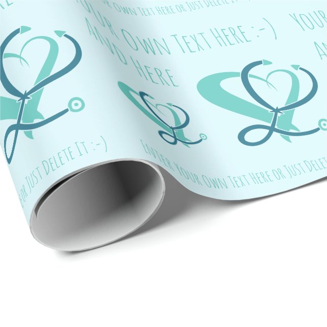 Papel De Presente Médico, enfermeiro, paramédico, modelo de presente (Ponta do rolo)