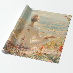 Papel De Presente Meditação Serena ao Nascer do Sol (5)