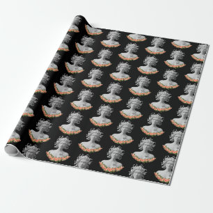 Papel De Presente Medusa Gorgon Mitologia Grega