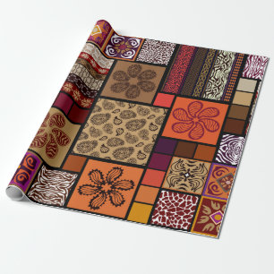 Papel De Presente Mega conjunto criativo de padrões sem costura ins