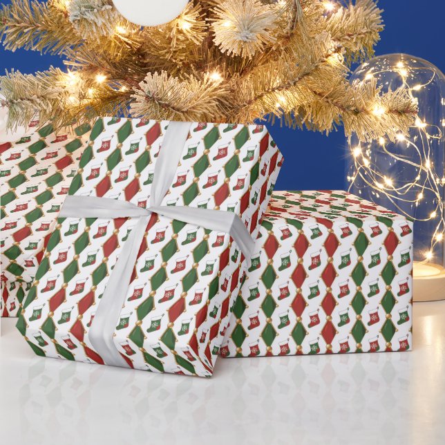 Papel De Presente Meia de Natal (Feriados)