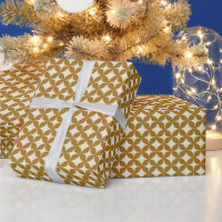 Meio século moderno amarelo ocre Dourado