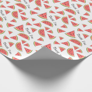 Papel De Presente Melancia Multi Obrigado