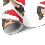 Papel De Presente MELANIA TRUMP Christmas<br><div class="desc">Presentes de Natal Políticos Humorosos e Muito Mais do PolitiClothes.com Encontrar as Eleições e Presentes Políticos Mais Úteis,  Incluindo: Camisas Políticas,  Autocolantes Políticos,  Botões Políticos,  Posters Políticos,  Pinos Políticos,  Cartões Políticos,  Mogas Políticos,  Posters Políticos,  Sinais Políticos e Muito Mais! Compre Agora Em: http://www.PolitiClothes.com</div>