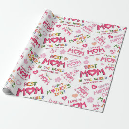 Papel De Presente Melhor mãe