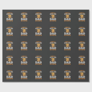 Papel De Presente Melhor Pai de Airedale Terrier de Todos os Tempos 