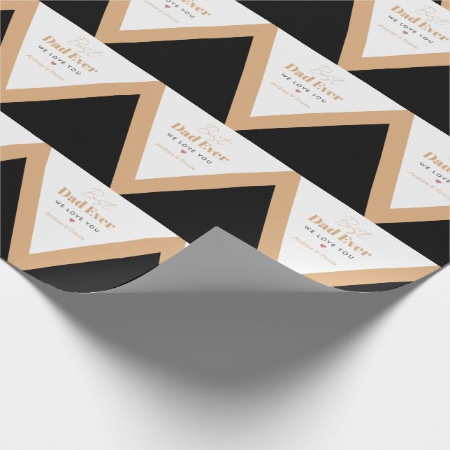 Papel De Presente Melhor pai de sempre (Ponta)