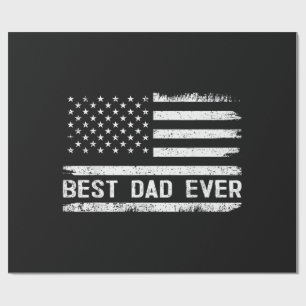 Papel De Presente Melhor Pai de Todos os Tempos com Presentes da Ban