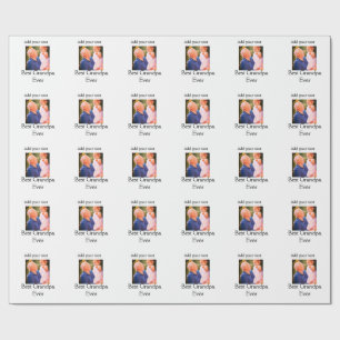 Papel De Presente Melhor vovô de alguma vez fotógrafo do avô.