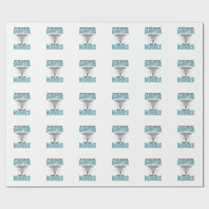 Papel De Presente Melhores Pais Têm Filhas Que São Camisas De Enferm