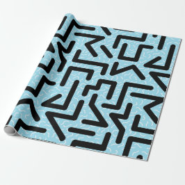 Papel De Presente Memphis Labyrinth