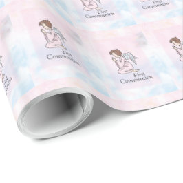 Papel De Presente Menina, Anjo da Primeira Comunhão