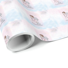 Papel De Presente Menina, Anjo da Primeira Comunhão
