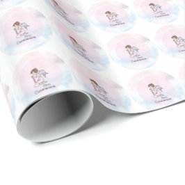 Papel De Presente Menina, Anjo da Primeira Comunhão