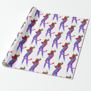 Papel De Presente menina diabólica