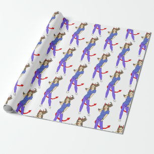 Papel De Presente menina diabólica