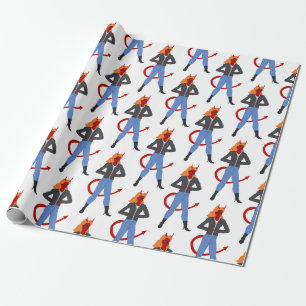 Papel De Presente menina diabólica