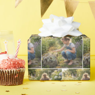 Papel De Presente Menina lançando um feitiço em um sapo