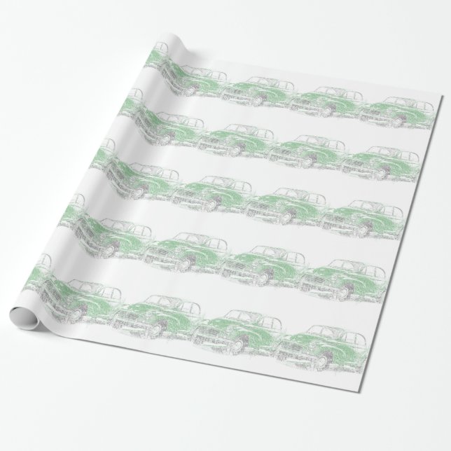 Papel De Presente Menor de Morris (Biro) (Desenrolado)