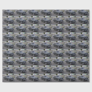 Papel De Presente Mercedes Preto 220 S