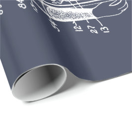 Papel De Presente Mergulhador para baixo! Modelo