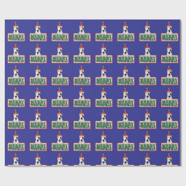 Papel de presente "Merry Woofmass" do Spike