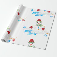 merry xmas derretendo boneco de neve
