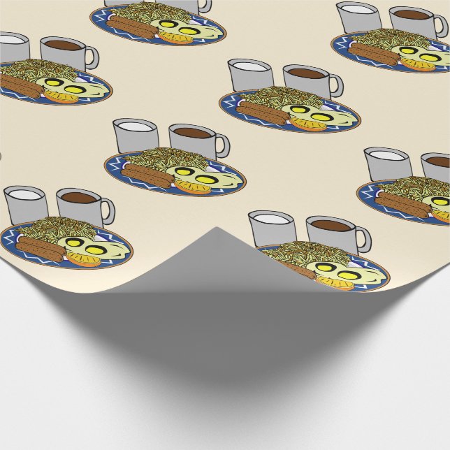 Papel De Presente Mês do Melhor Café da Manhã - Ovos (Ponta)