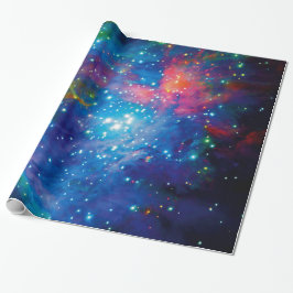 Papel De Presente Messier 42 Nebulosa de Orion Infravermelho Foto Es