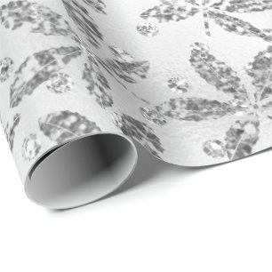 Papel De Presente Metal Swarovski da folha do haxixe dos cristais