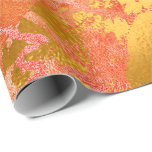 Papel De Presente Metálico Vermelho Dourado Abstrato Marble Brilhant<br><div class="desc">Minimalismo e elegância de acordo com as tendências reais da decoração interior. Para muitos glamares de luxo,  florenceK design</div>