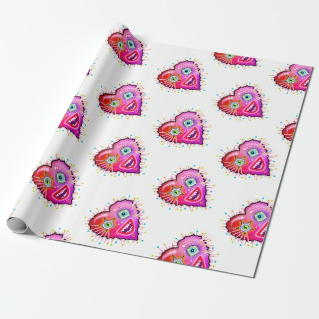 PAPEL DE PRESENTE MEU CORAÇÃO VAI CRESCER (Desenrolado)