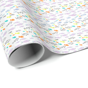 Papel De Presente Mikitiez venus sermaid no verão