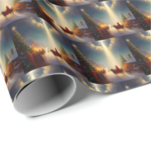 Papel De Presente Milagre de Natal 4